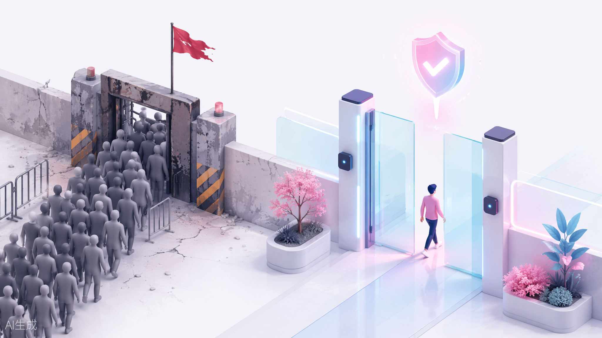 共享出口的"万人骑"与独享干净 IP 的对比